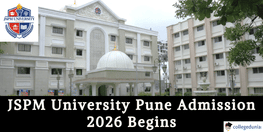 JSPM University Pune Admission 2026 Begins Apply Now
